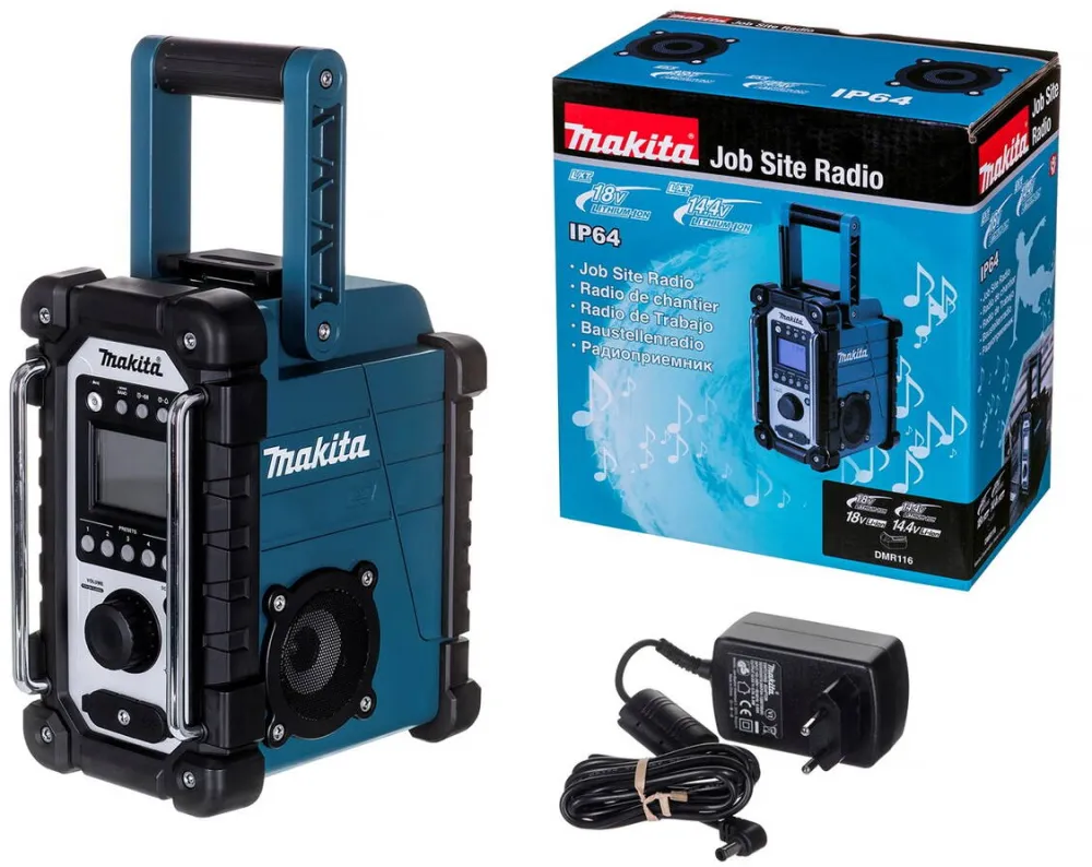Radio Makita FM/AM DMR116 MAKITA