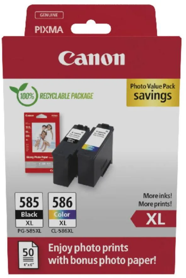 Cartus Imprimanta Canon PG-585 XL / CL-586 XL Photo Value Pack