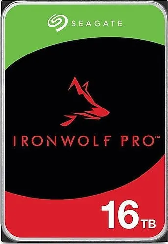 Hard Disk Seagate Bundle Ironwolf PRO Enterprise HDD 16TB 7200rpm 6Gb/s SATA 256MB cache 8.9cm 3.5inch 24x7 for RAID Rackmount systems