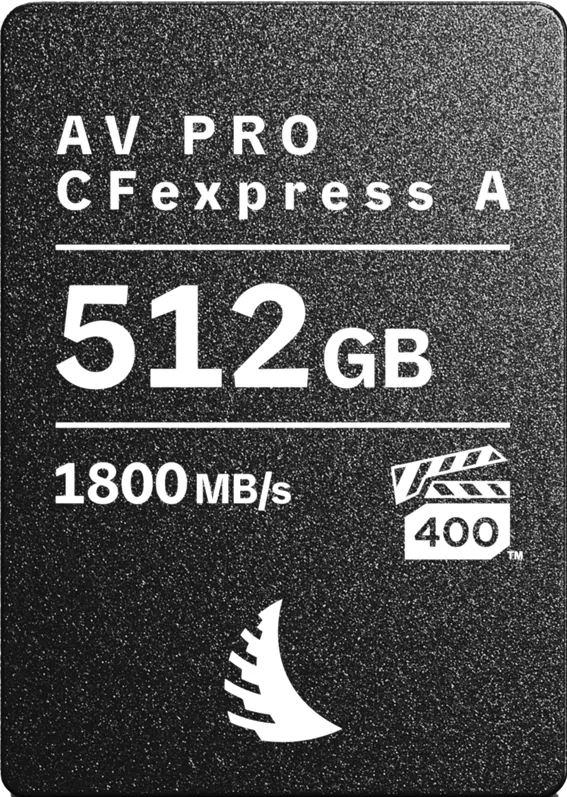 Card de Memorie Angelbird CFexpress Type A, VPG400, 8K+ RAW, R1800/W1650 (Type A 4.0) 512GB