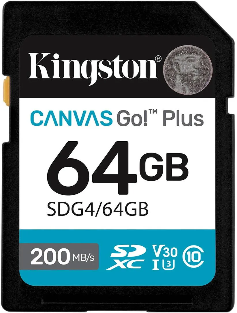 Card de Memorie Kingston 64GB UHS-I SD (Class 10, U3, V30)