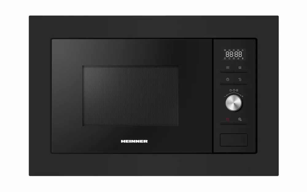 Cuptor cu Microunde HEINNER incorporabil HMW-MDBI28GDBK, 900 W, 28 l, Grill, 5 trepte putere, 21 programe (Negru)