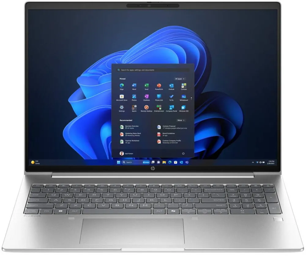 Laptop HP ProBook 4 G1a Ryzen 7 250 16.0"WUXGA IPS 300nits AG 24GB DDR5 5600 SSD512 Radeon 780M Cam1080p 56Wh W11Pro Pike silver 3Y OnSite