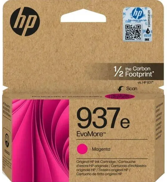 Cartus Imprimanta HP 937e MagentaTintenpatrone EvoMore