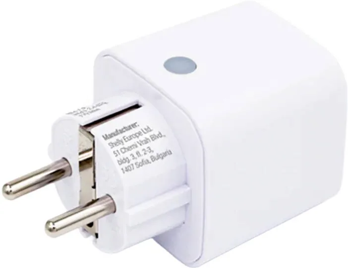 Shelly Smart Plug 13A Shelly Plug M Gen3 Matter white