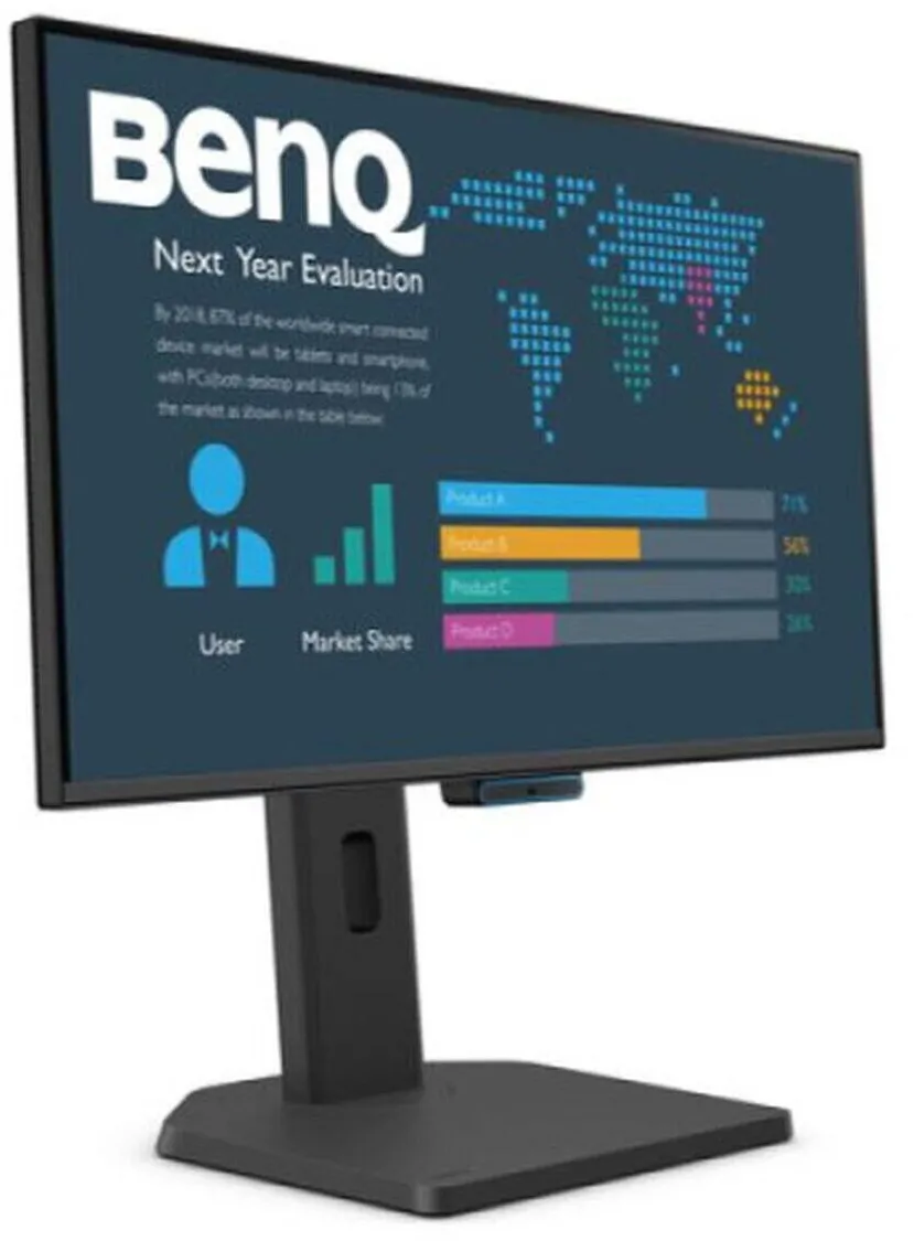 Monitor BenQ Monitor BenQ 24" Full HD IPS, HDMI/DisplayPort, Negru