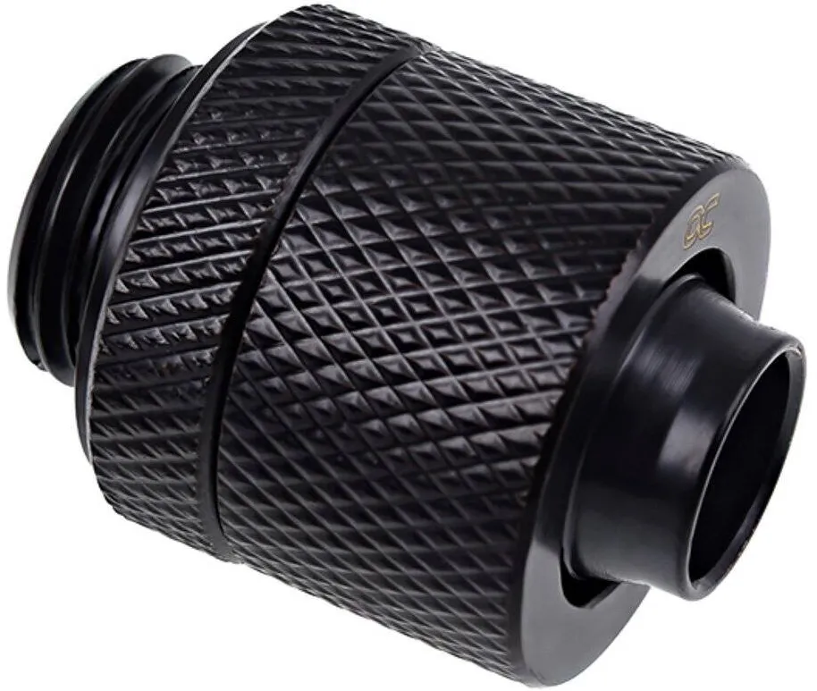 Alphacool Eiszapfen hose fitting 1/4" on 13/10mm, black - 17226