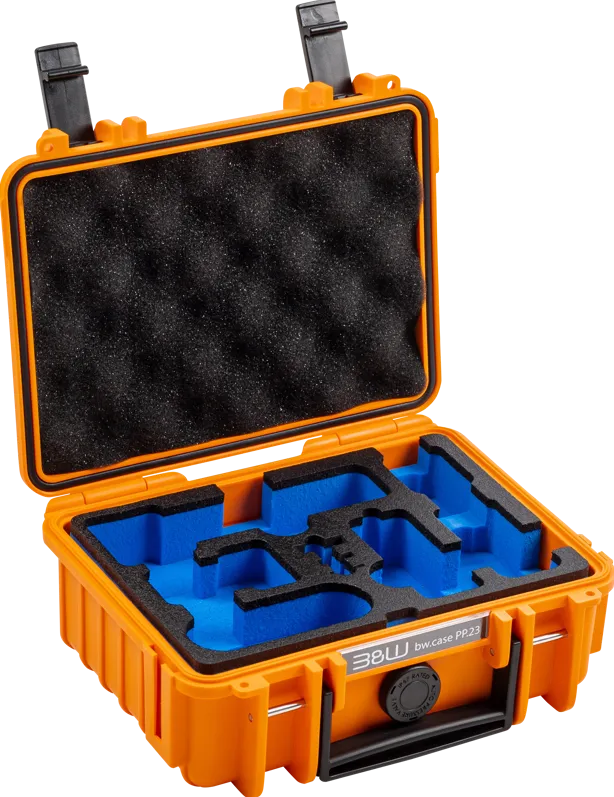 BW BW Cases Type 500 for DJI Osmo Pocket 3 Creator Combo, Orange