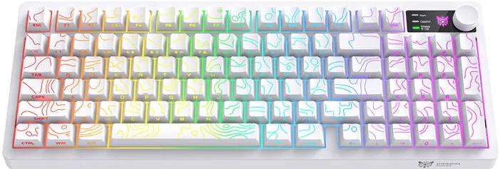 Tastatura Onikuma pentru jocuri MT902 (alba)