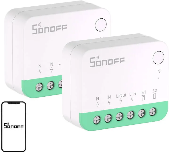 Sonoff MINIR4M (Extreme) Matter Switch, pachet de 2 buc