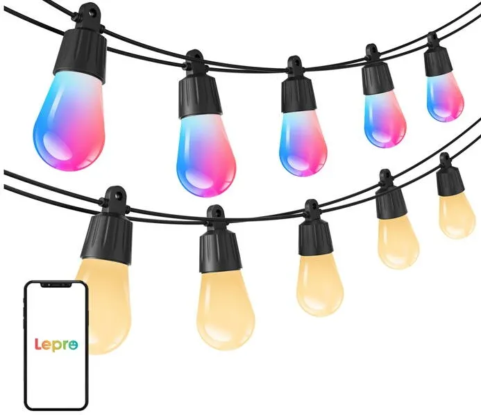 Lepro Ghirlanda luminoasa LEPRO ZB1-15 cu Wi-Fi, 15 m