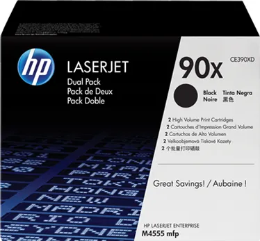 Toner imprimanta HP CE390XD negru 2 buc