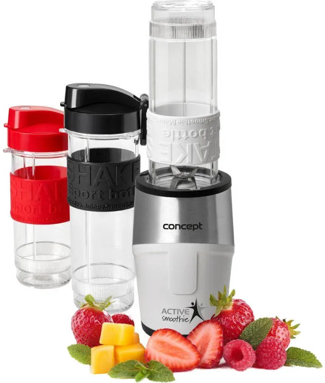 Concept Mini blender Smoothie  SM3380, alb