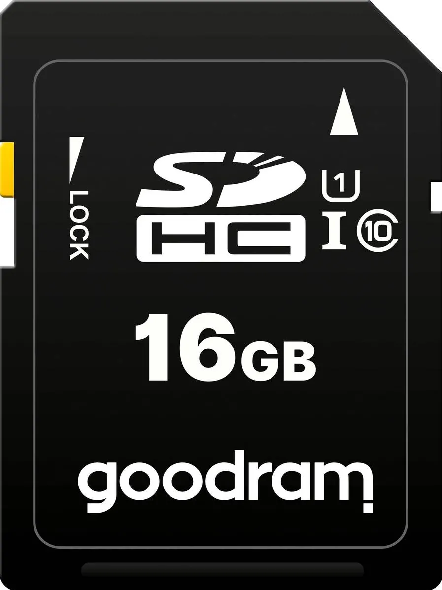 Card de Memorie GOODRAM S1A0, SDHC, 16GB, Clasa 10, UHS-I U1