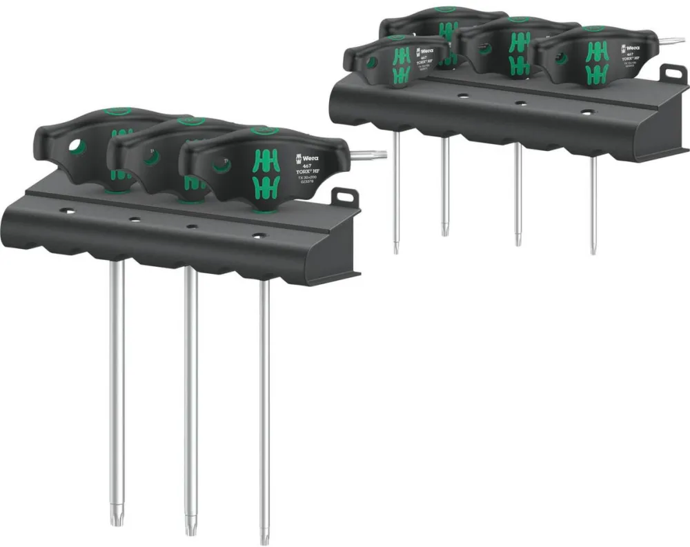 WERA 467/7 HF Set 1 Surubelnite T-handle TORX