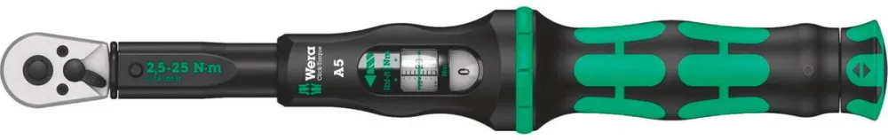 WERA Cheie dinamometrica Click-Torque A5 2,5 - 25 Nm