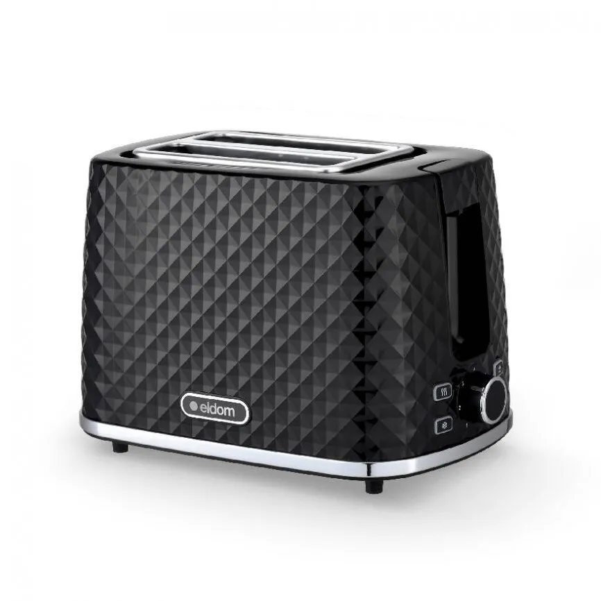 Prajitor Paine ELDOM TO280C TOSTI, bun rack, defrost system, black