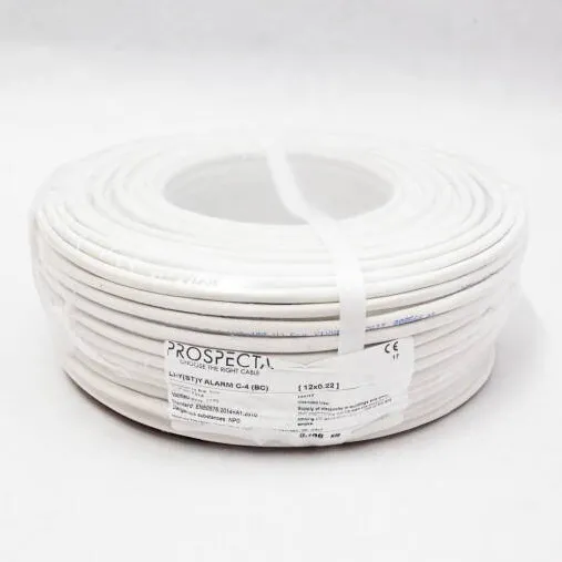 PROSPECTA CABLU ALARMA 8x0.22 + 2x0.75 CUPRU