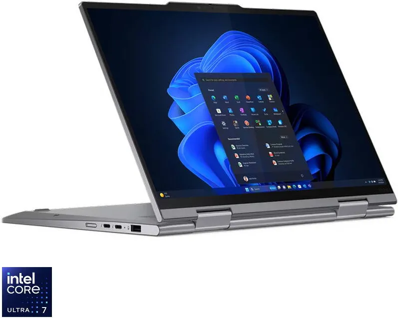 Ultrabook Lenovo 14'' ThinkPad X1 2-in-1 Gen 9, 2.8K OLED 120Hz Touch, Procesor Intel Core Ultra 7 155U (12M Cache, up to 4.80 GHz), 32GB LPDDR5X, 1TB SSD, Intel Graphics, Win 11 Pro, Grey