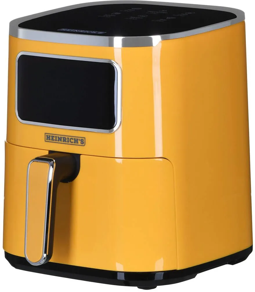 HEINRICH'S Heinrich‘’s HFR 8216 Hot air fryer 5.0 l 1450 W Yellow