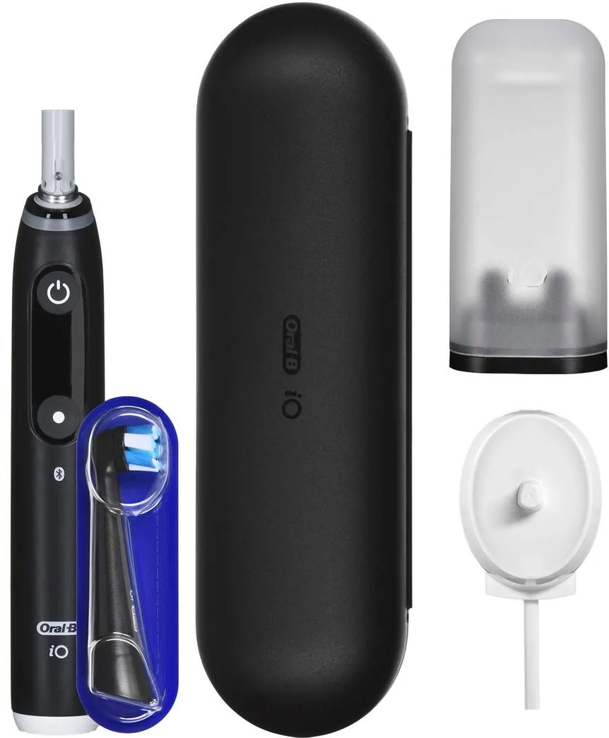 BRAUN ORAL-B ELECTRIC TOOL IO 6N BLACK ONYX black