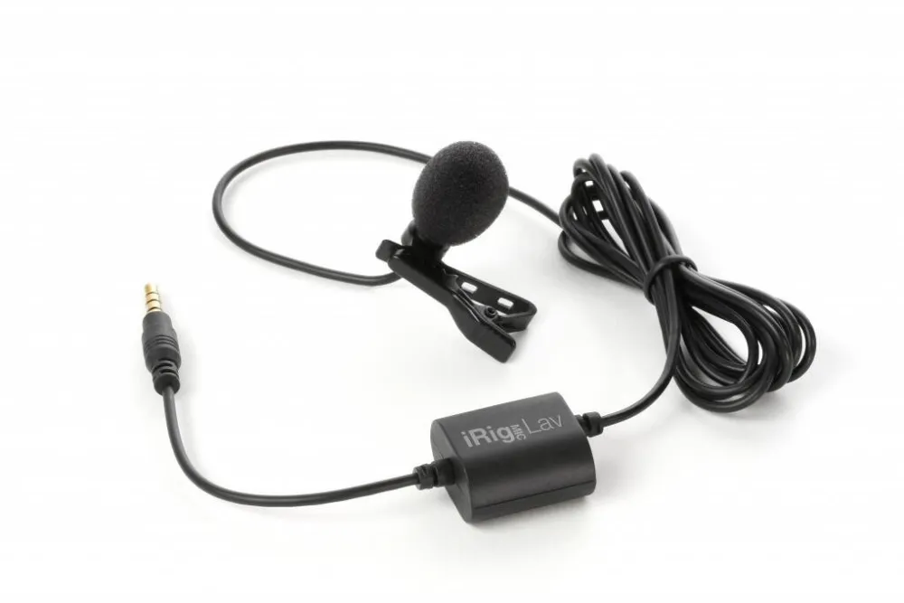Microfon IK MULTIMEDIA iRig Mic Lav Black Clip-on