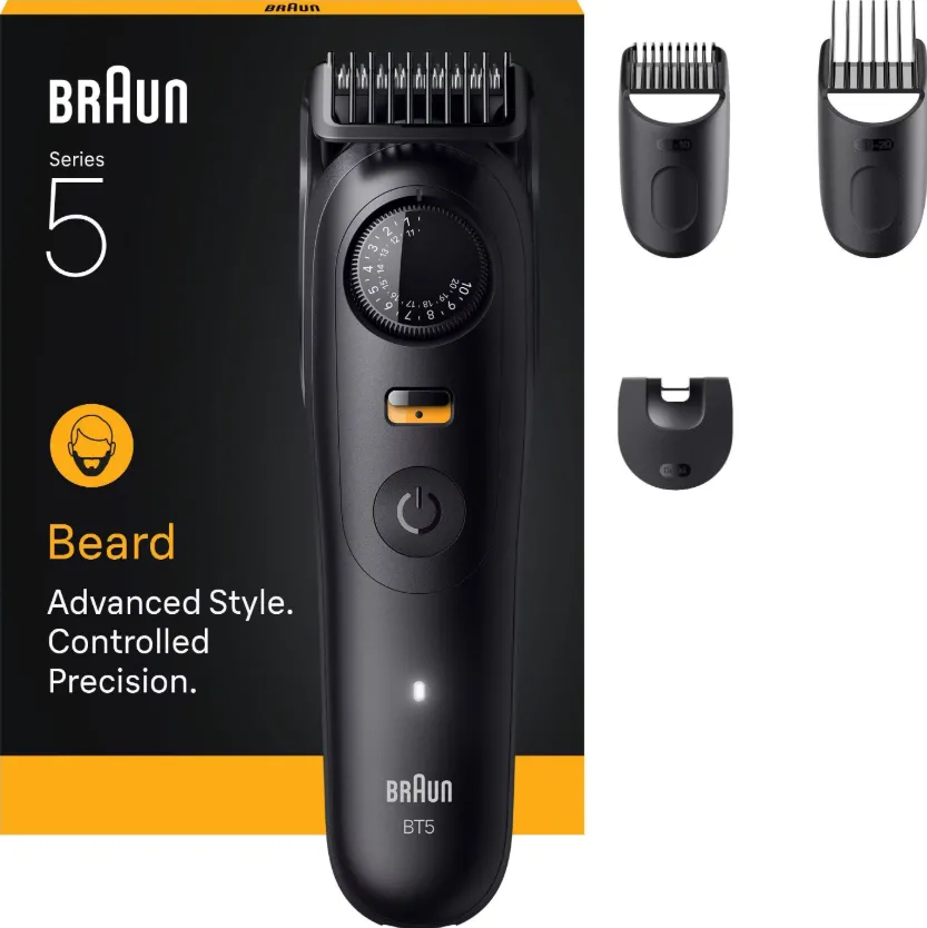 BRAUN Beard Trimmer BT5520 Black