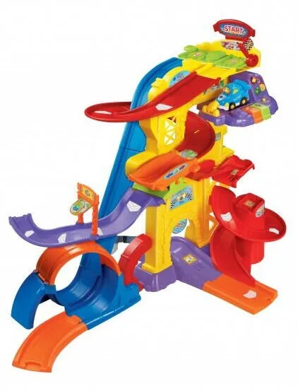 VTech Pista masinute, Vtech Toet Toet Auto's, 1-5 ani, sunete, multicolor