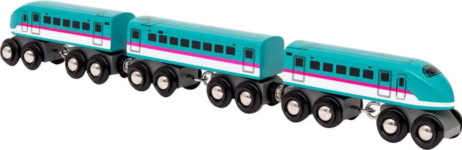 Ravensburger BRIO World World - Trains of the World Shinkansen E5 Hayabusa Train, Toy Vehicle