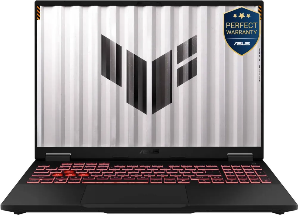 Laptop Asus Gaming  TUF A16 FA608PM cu procesor AMD Ryzen™ 9 8940HX pana la 5.30 GHz, 16", 2.5K 165Hz, 16GB RAM, 512GB SSD, NVIDIA® GeForce RTX™ 5060, No OS, Jaeger Gray