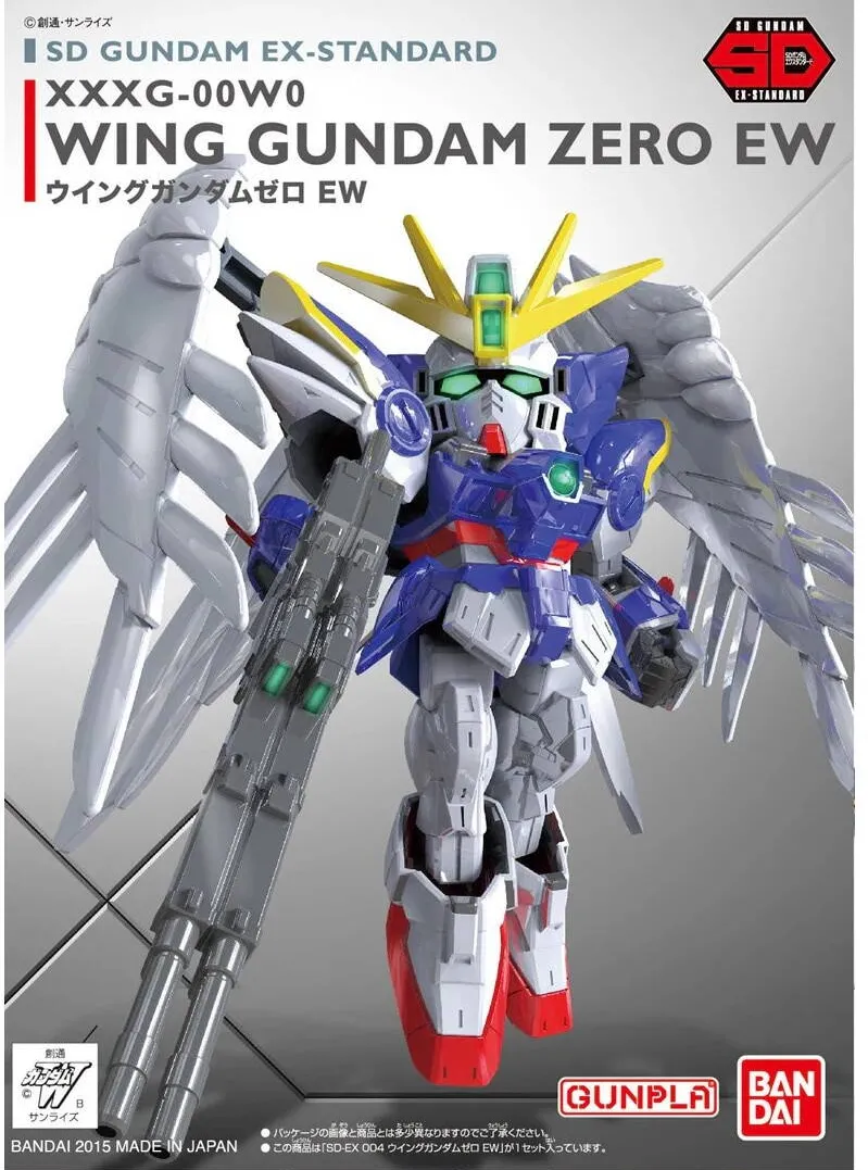 GUNPLA Figurina Articulata SD Gundam - Wing Zero Ew Ex Standard 004