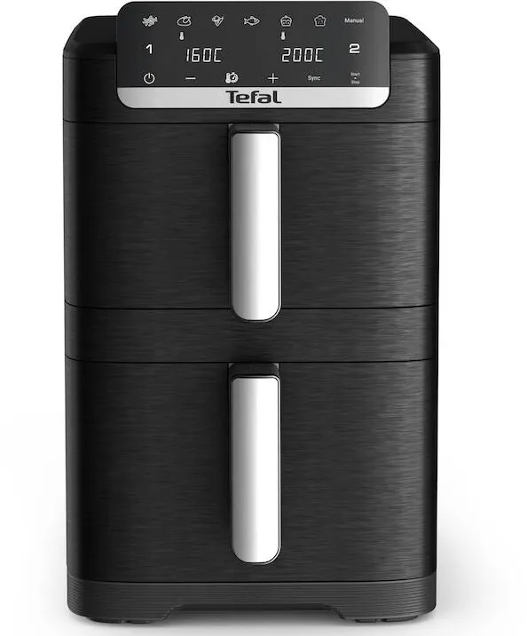 Friteuza cu aer cald TEFAL Easy Fry Crispy Stack EY7528E0 10 L 2700 W