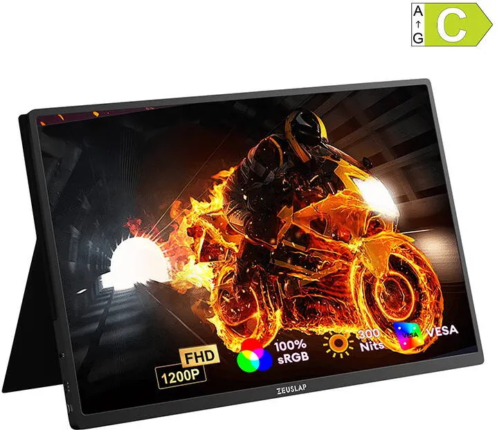 Monitor Zeuslap P16 Plus 16" 180Hz portabil