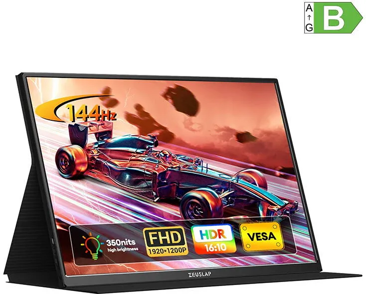 Monitor Zeuslap P16 Ultra 16" 144 Hz portabil
