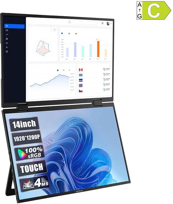Monitor Zeuslap Z14W 14" portabil