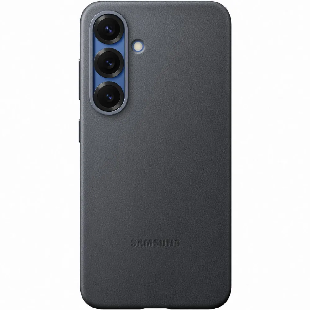 Samsung Husa de protectie Kindsuit Leather Case pentru Galaxy S25, Black