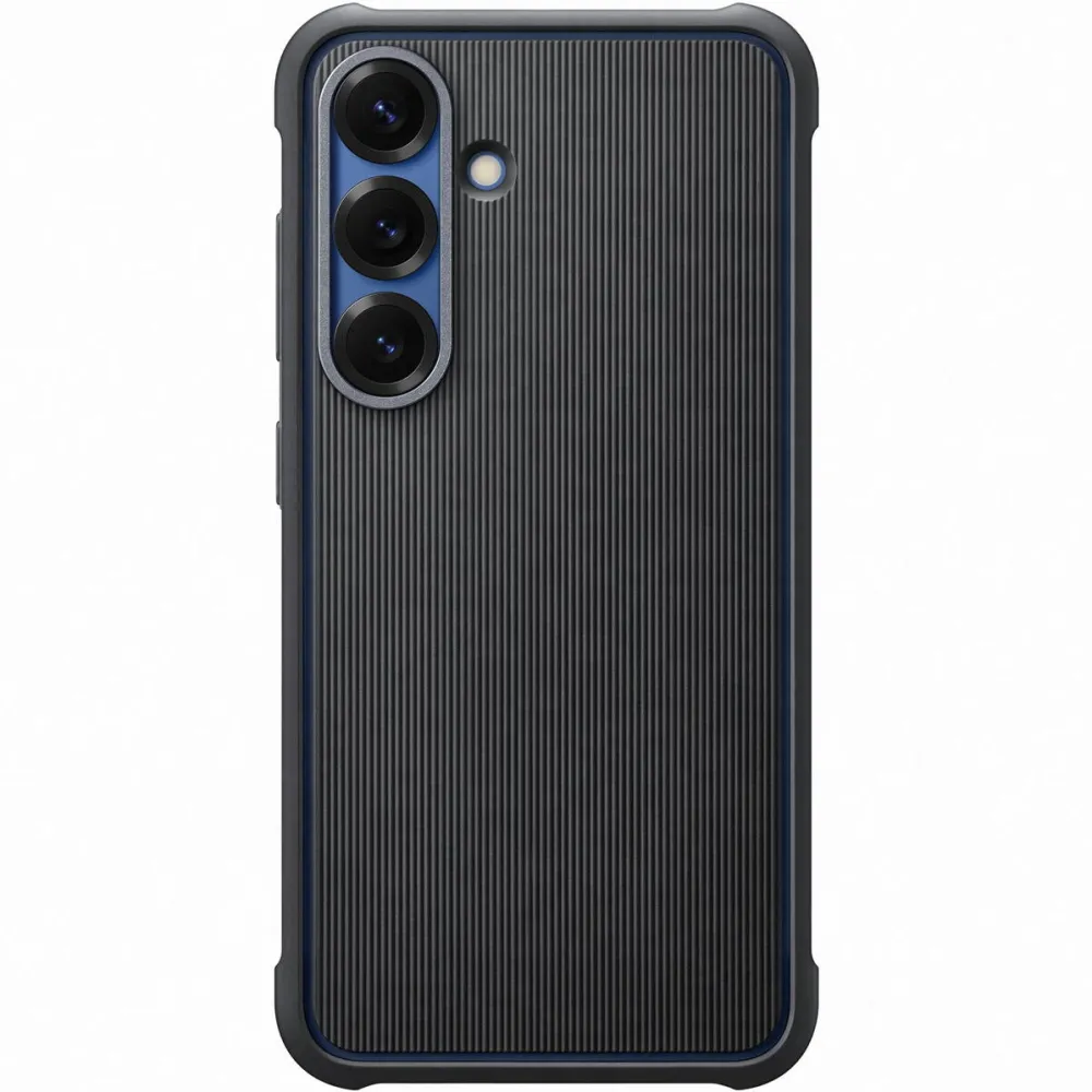 Samsung Husa de protectie Rugged Case pentru Galaxy S25, Black