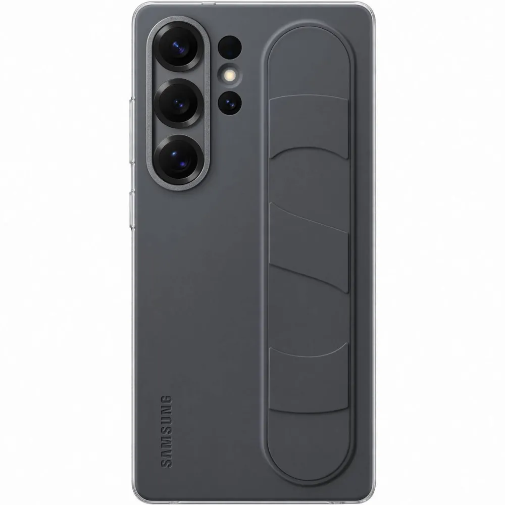 Samsung Husa de protectie Standing Grip Case pentru Galaxy S25 Ultra, Black