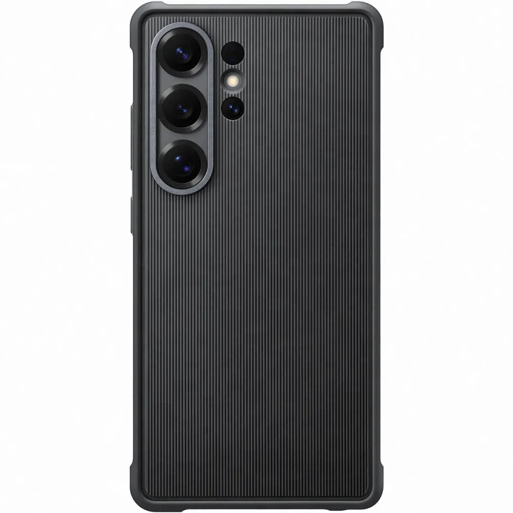 Samsung Husa de protectie Rugged Case pentru Galaxy S25 Ultra, Black