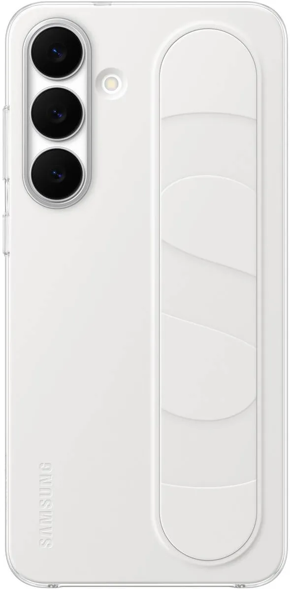 Samsung Husa de protectie Standing Grip Case pentru Galaxy S25 FE, White