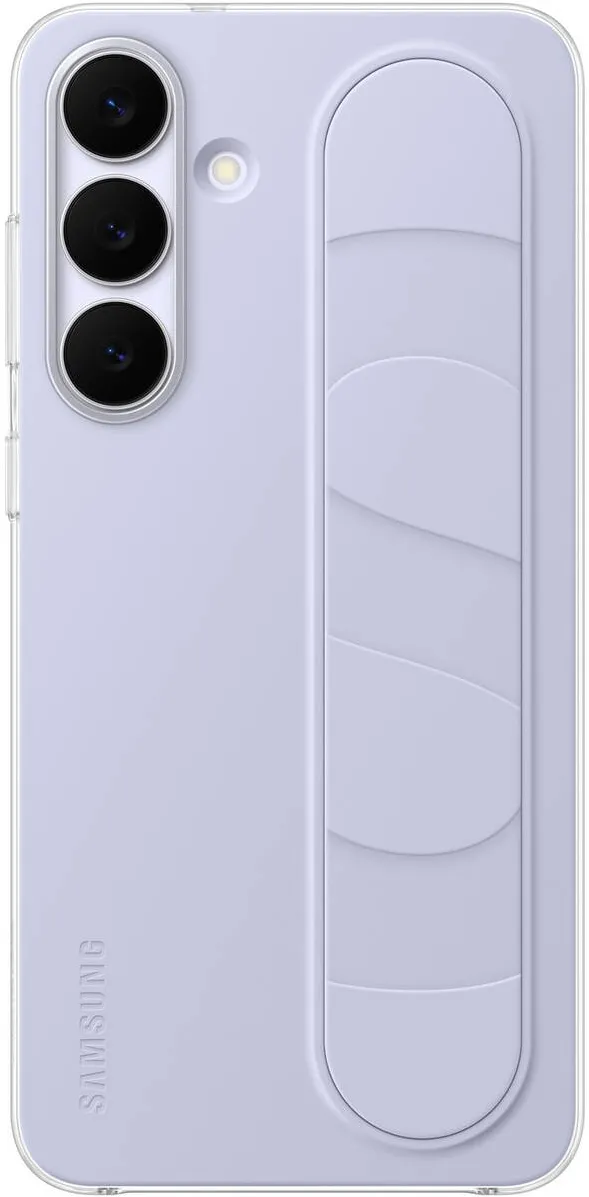 Samsung Husa de protectie Standing Grip Case pentru Galaxy S25 FE, Light Blue
