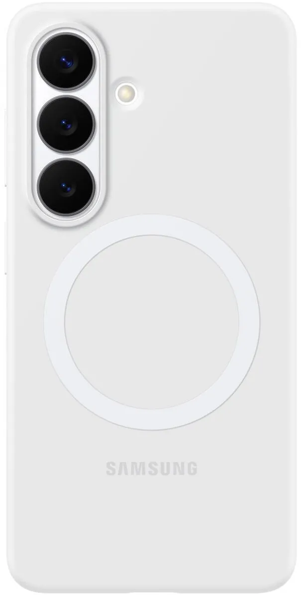 Samsung Husa de protectie pentru Galaxy S26, Silicon Magnet, White