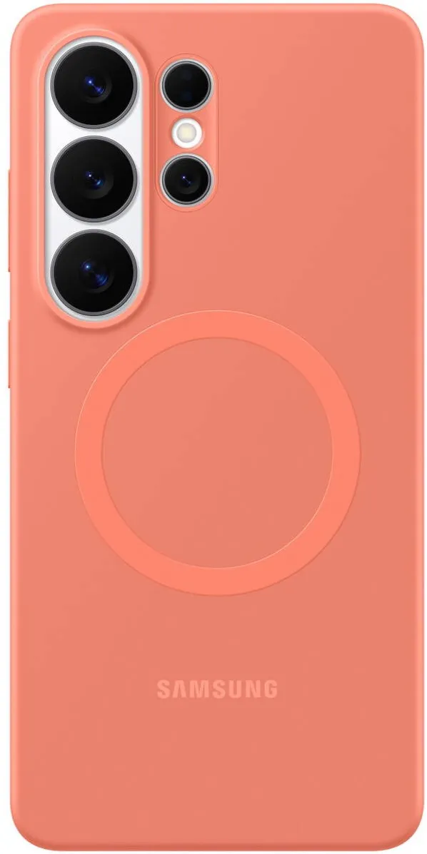 Samsung Husa de protectie pentru Galaxy S26 Ultra, Silicon Magnet, Coralred