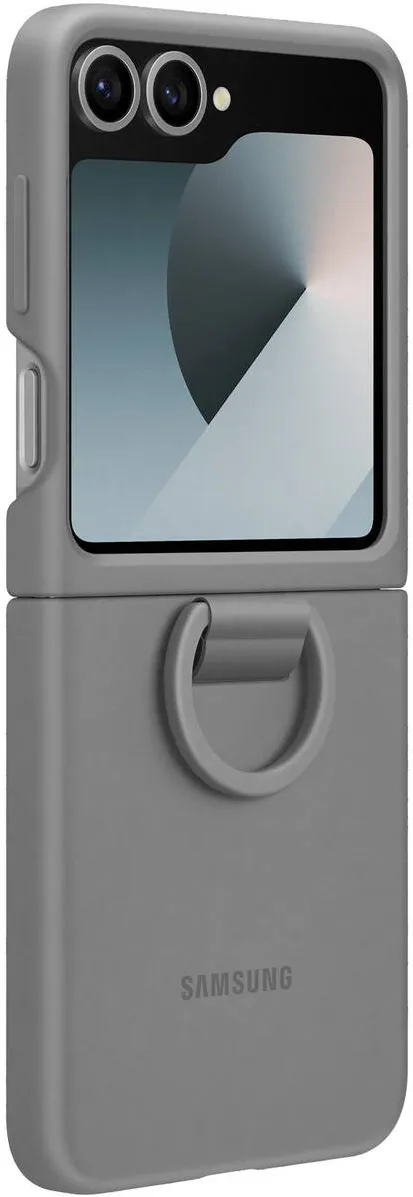 Samsung Husa de protectie Silicone Case pentru Galaxy Z Flip6/ Z Flip7 FE, Gray