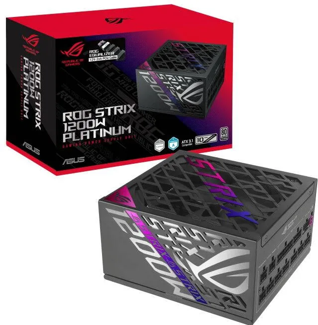 Sursa PC Asus ROG Strix 1200W 80+ Platinum modulara 14cm ATX 3.1