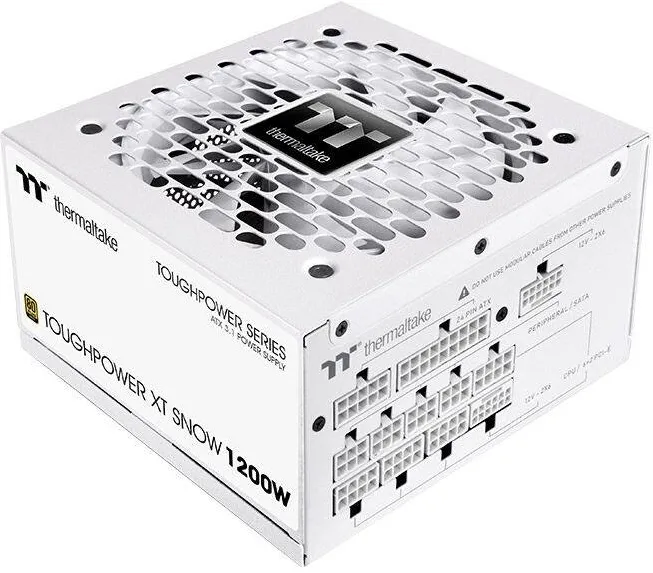 Sursa PC Thermaltake Toughpower XT Snow 1200W 80+ Gold modulara 12cm