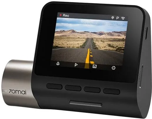 Camera Auto 70mai DVR A500S Dash Cam Pro Plus 2.7K 1944p, IPS 2.0", 140 FOV, ADAS, GPS, Night Vision, Wi-Fi