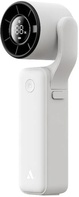 AECOOLY Ventilator portabil de mana Air Gimbal, alb, 5 trepte, 3500 mAh, compact