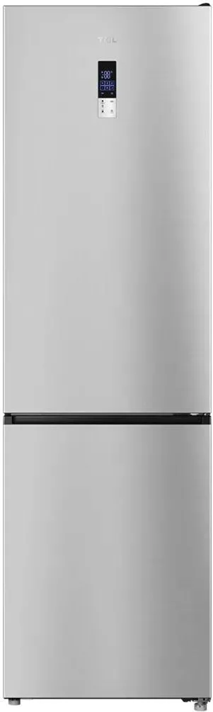 TCL Combina frigorifica MEGA Space RP456BLE0, 456L, Total No Frost, Compresor Inverter, Display Touch, T-Fresh, Multi-air flow, Power Cool, Power Freeze, Sertar Crisper, Usa reversibila, deschidere 90°, Maner retras, Iluminare LED, Clasa E, H 201 cm, Gri