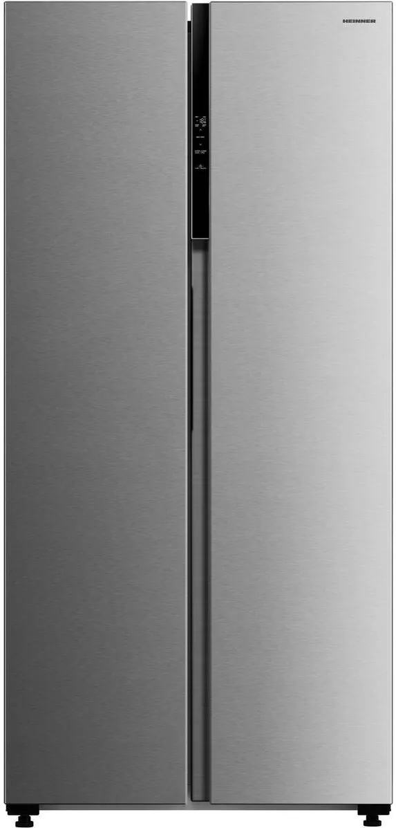 HEINNER Side by side HSBS-M460NFINVXE++, No Frost, compresor Inverter, 460 L, clasa E, Aspect inox
